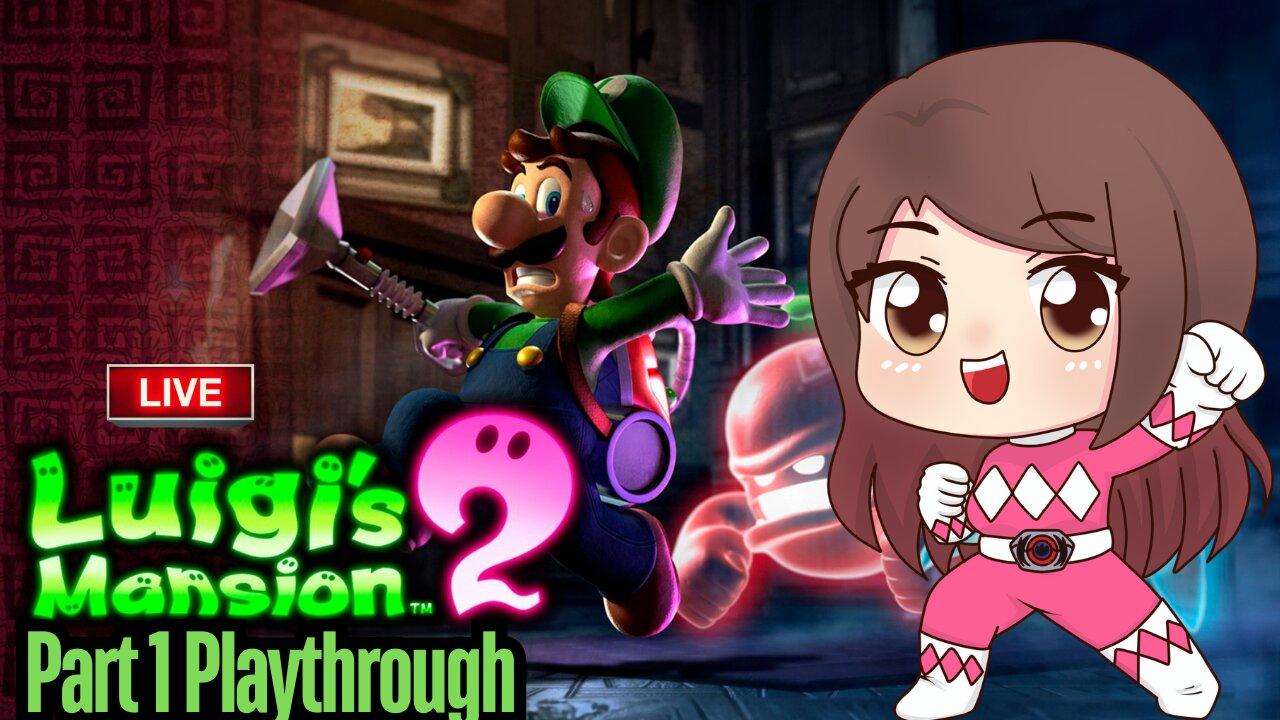 🔴-LIVE- {PNG/VTuber} Jedi Ranger: Luigi's Mansion: Dark Moon Part 1 First Playthrough